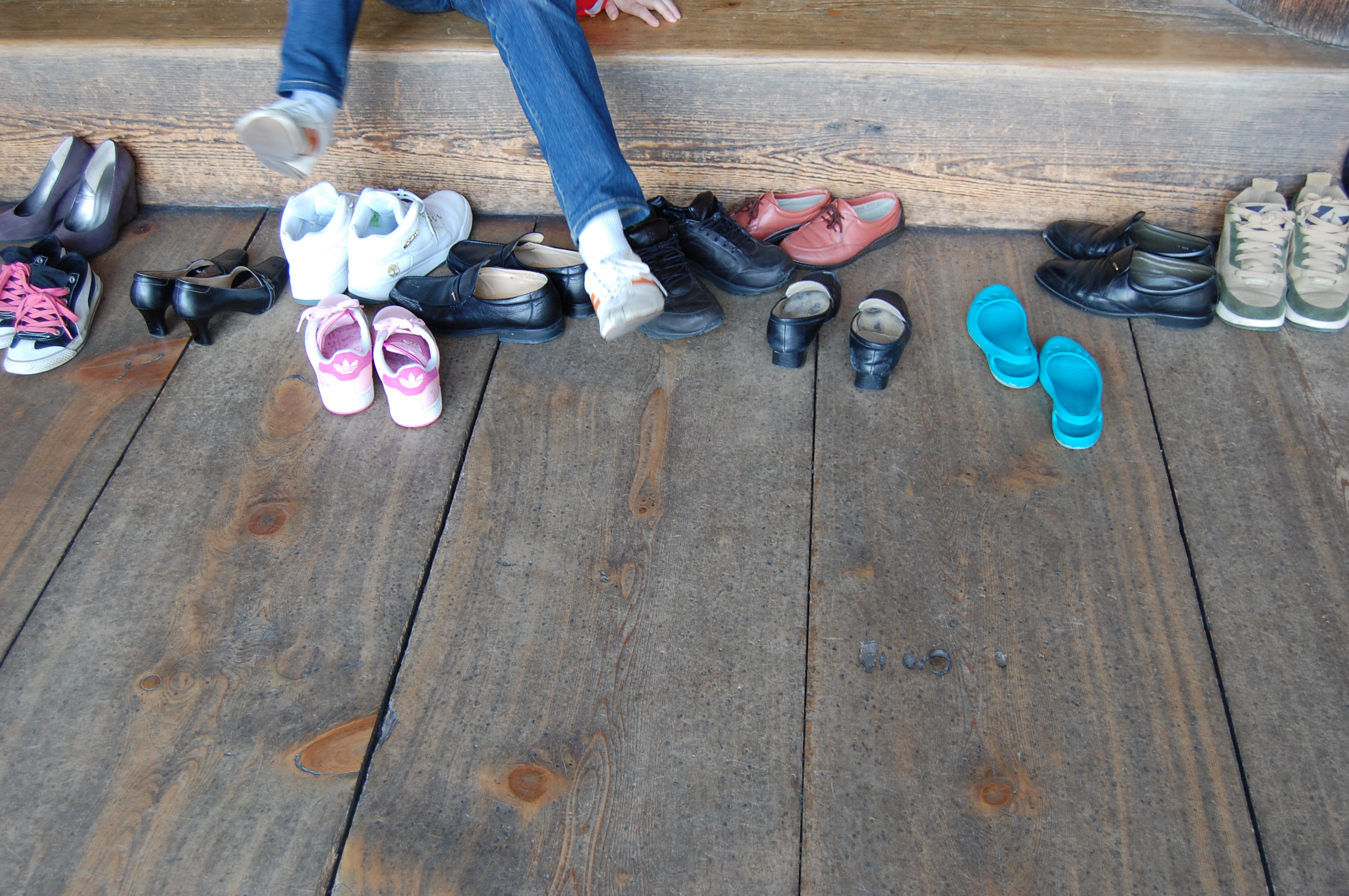 Shoes with Happy Feet: Photo by Sharon Burtner